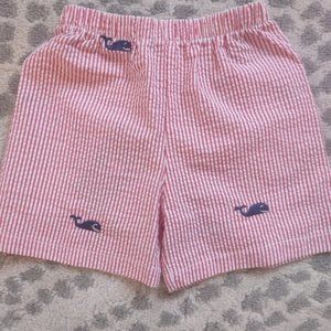 NWT Baby Boy Whale Seersucker Shorts